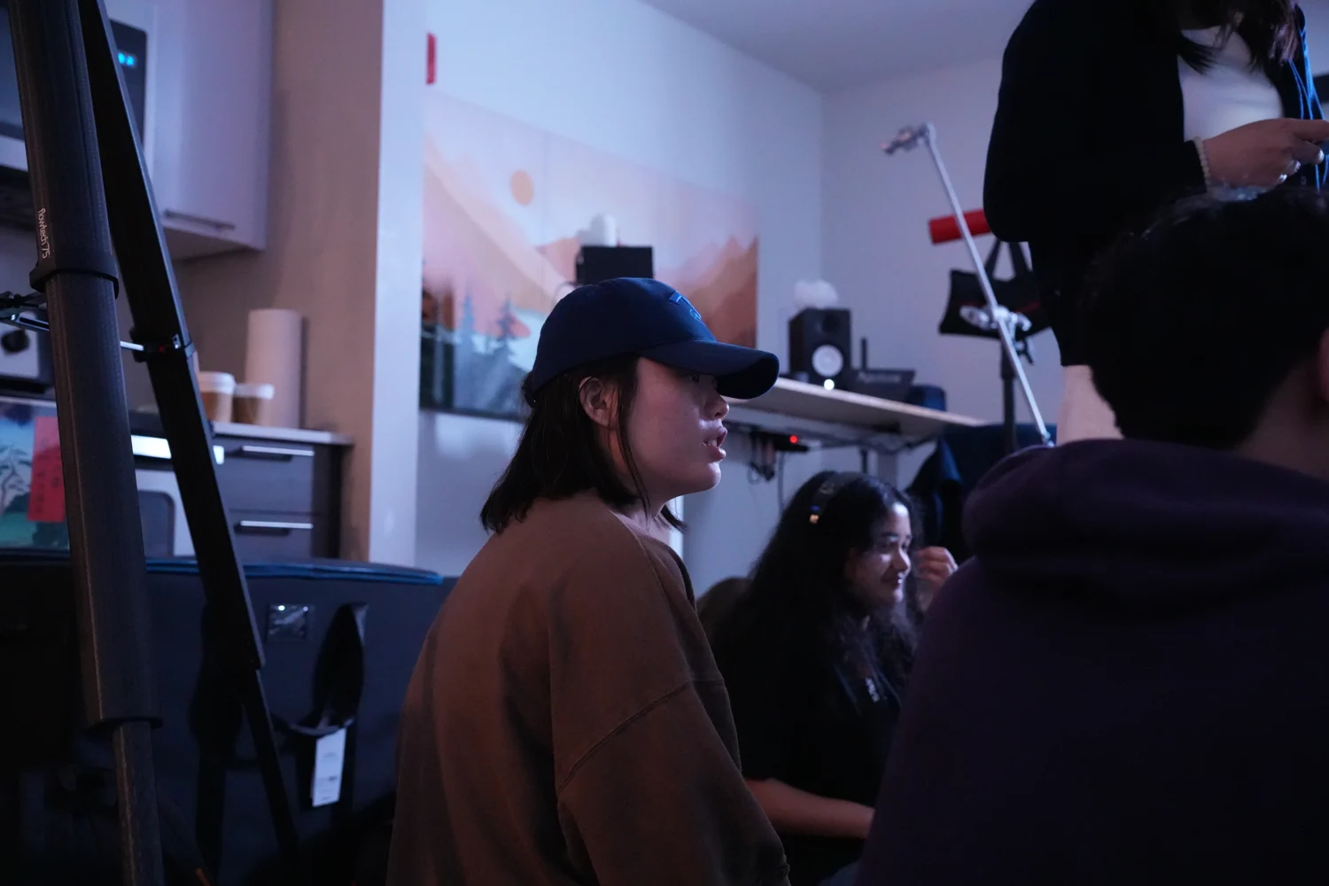 Jessie working with the team on Zebra.